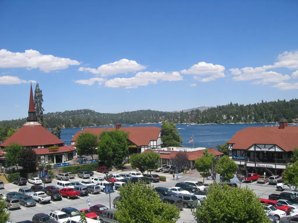 Lake Arrowhead waterfront home and dock