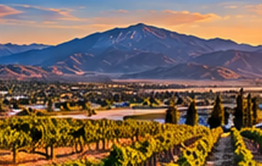 Illustrative landscape representing Riverside County, Southern California