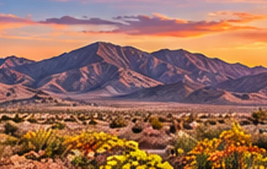 Illustrative landscape representing Imperial County, Southern California