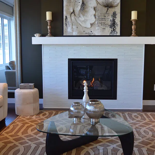 Fireplace and interior safety components evaluated during a home inspection